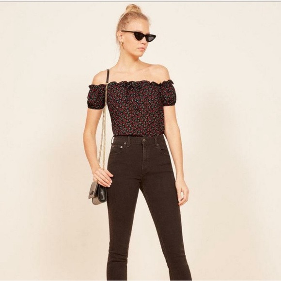 Reformation Kirsten Top in Mabel - Picture 3 of 7